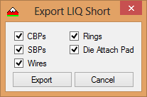 Export LIQ short